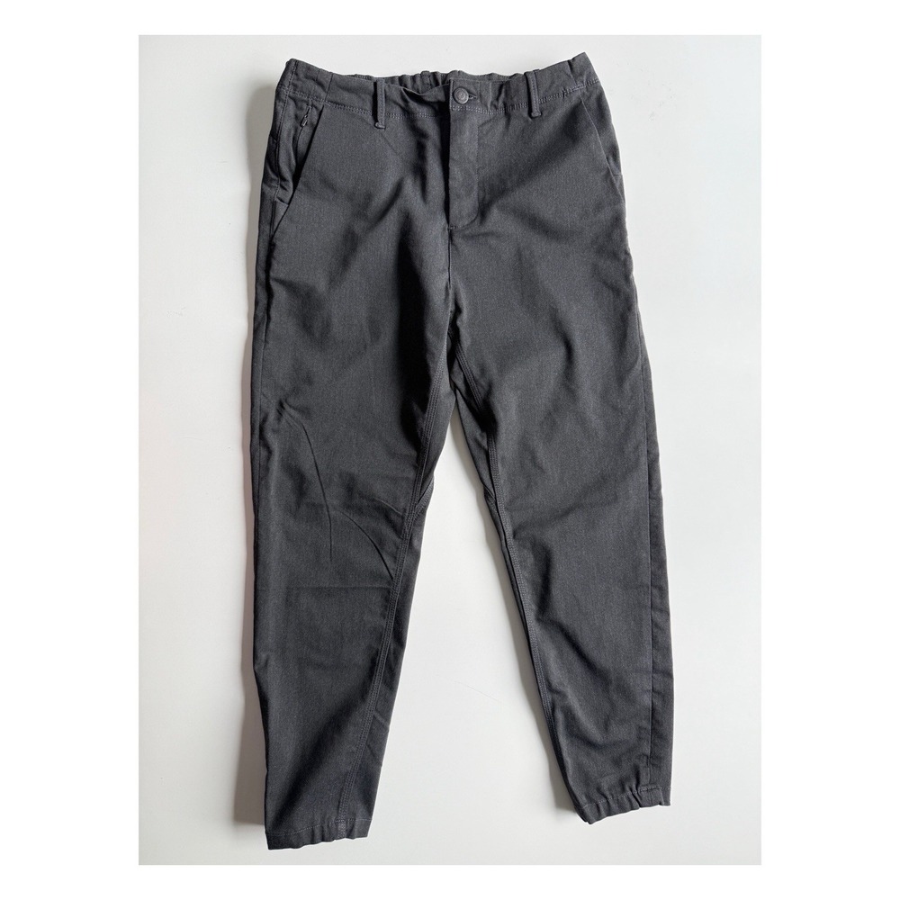 DUER Smart Stretch Slim Trouser Pant Mens 29 x 26.5 Gray Casual Tapered